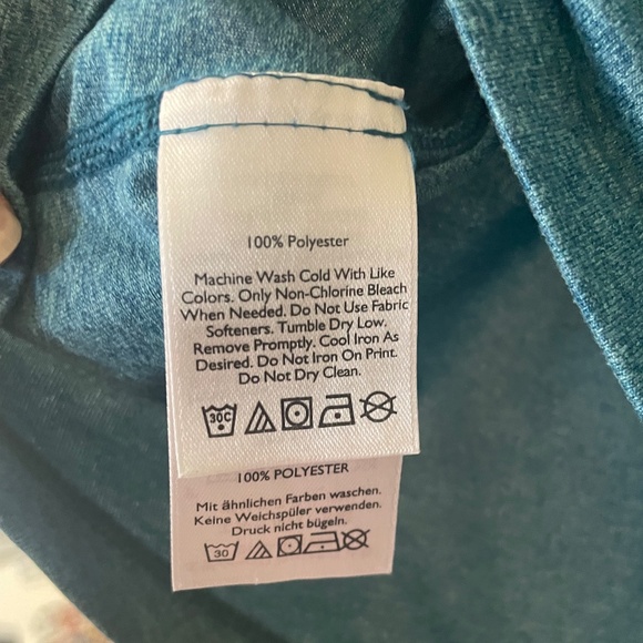 Eddie Bauer Activewear Lightweight Tank 100% Polyester Size Large - Picture 3 of 4